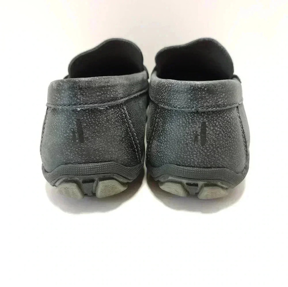 Johnnie O Mens Penny Loafers Size 8 M Drivers Blue Grey - Picture 4 of 7